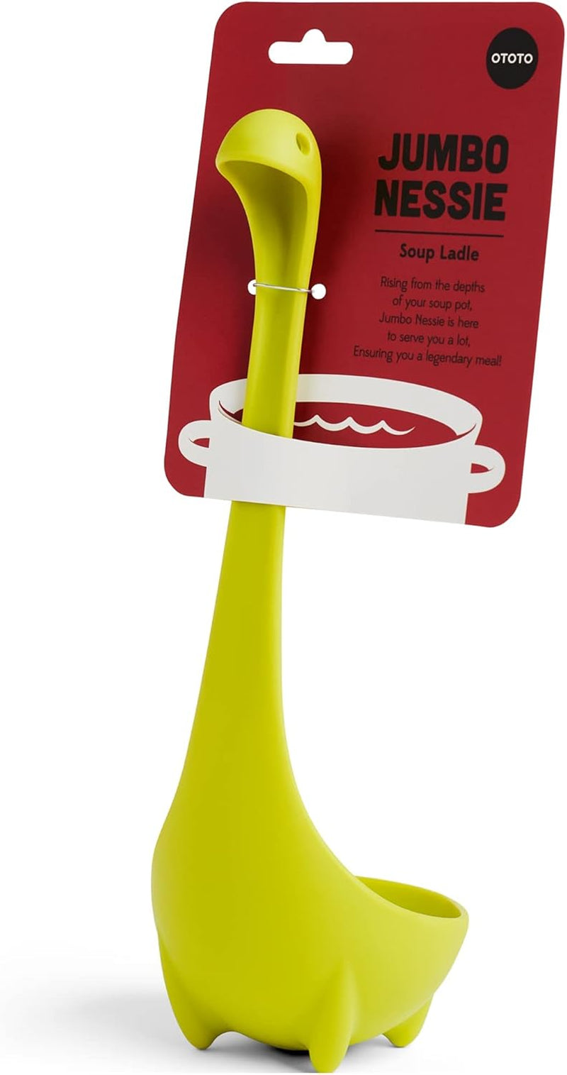 the Original Nessie Soup Ladle - Funny Kitchen Gadgets, Loch Ness Design, Cooking Gifts for Mom - Cute and Practical Kitchen Utensils - Unique Gifts for Women