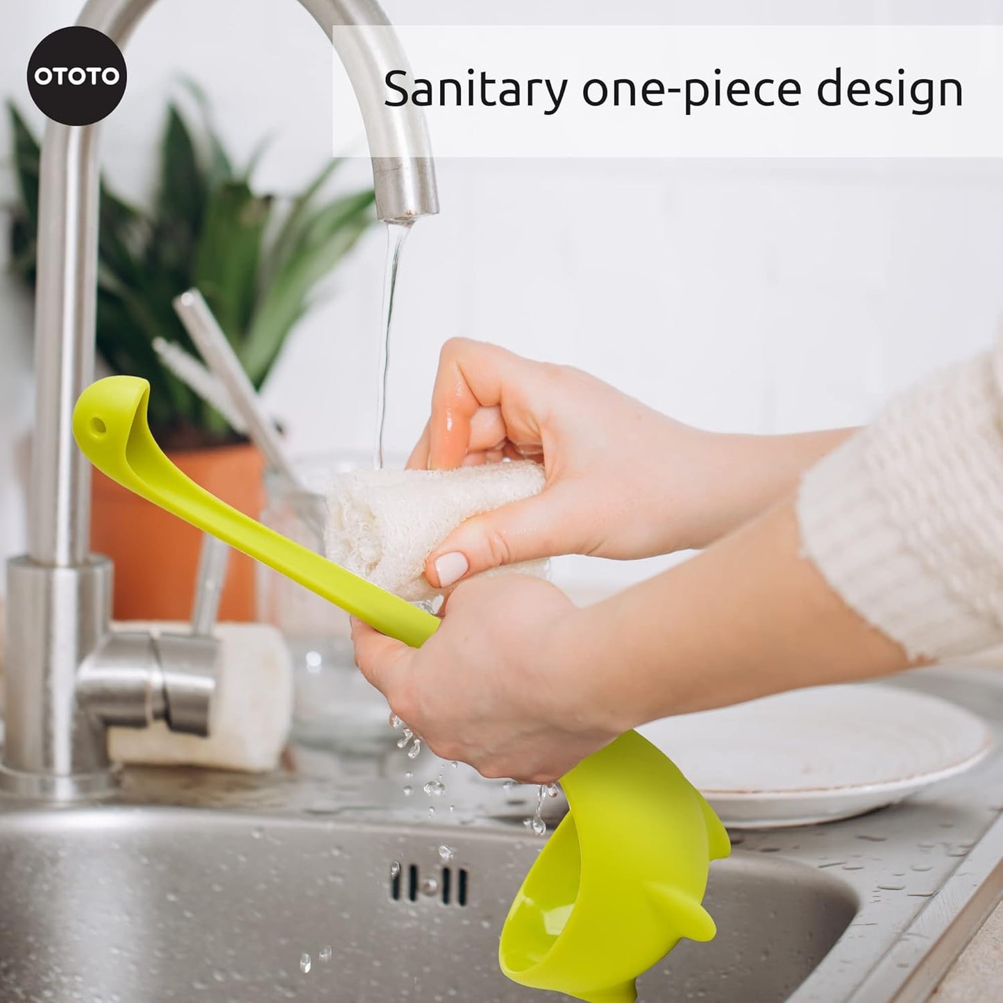 the Original Nessie Soup Ladle - Funny Kitchen Gadgets, Loch Ness Design, Cooking Gifts for Mom - Cute and Practical Kitchen Utensils - Unique Gifts for Women